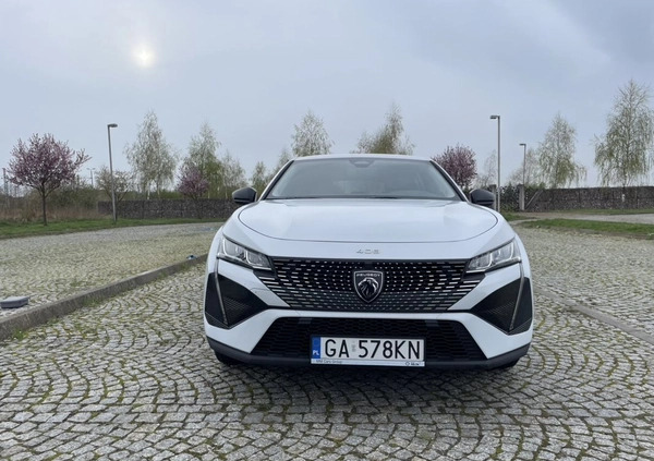Peugeot 408 cena 110000 przebieg: 2189, rok produkcji 2023 z Szczecin małe 704